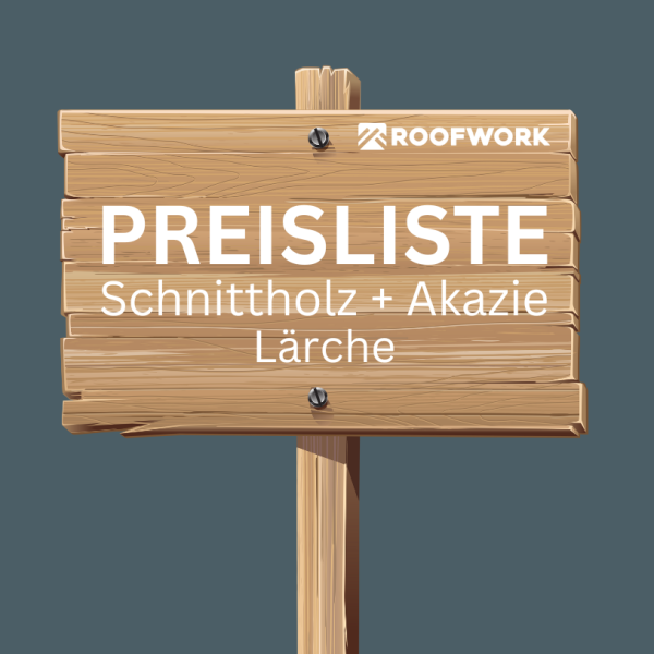 Preisliste Schnittholz & Akazie