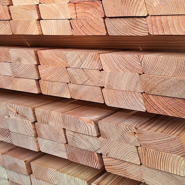 Profilbretter (Nut-Feder / Rhombus, Europäische Lärche) – Bild 3